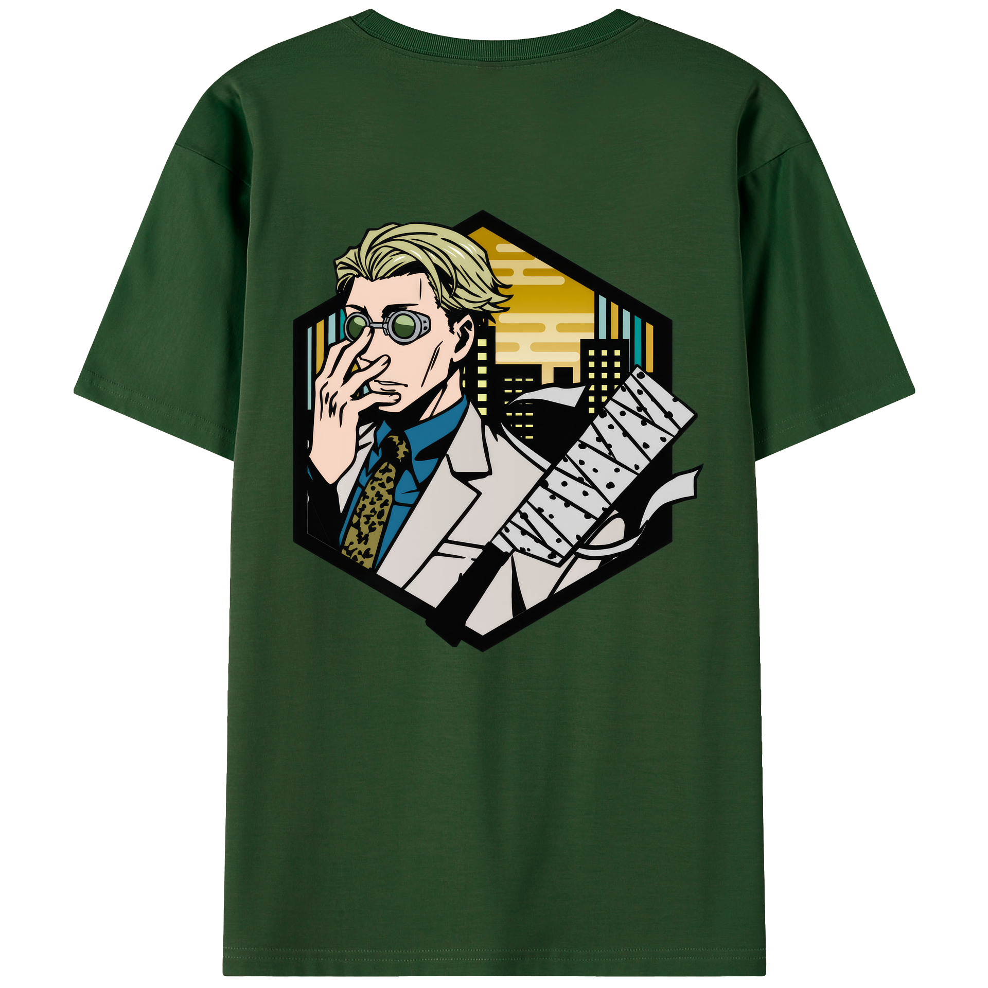 （画像用） 呪術廻戦 Jujutsu Kaisen 綿100％半袖Tシャツ（背面プリント）